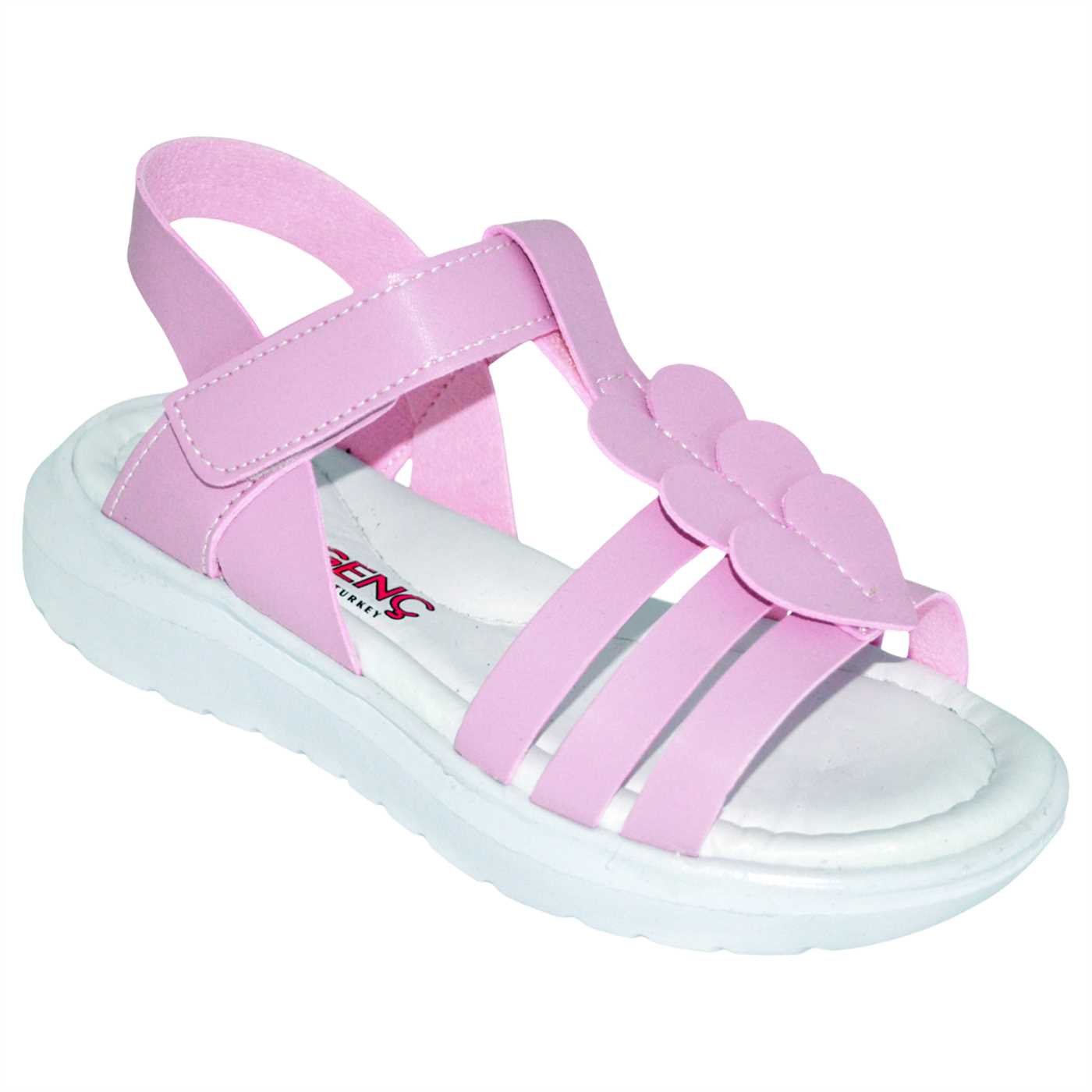 filet kız çocuk sandalet - pembe