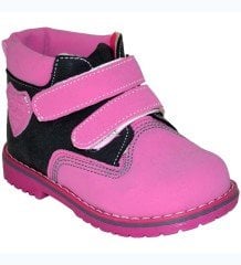 Bebe Kışlık Bot - Pembe/Siyah
