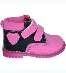 Bebe Kışlık Bot - Pembe/Siyah