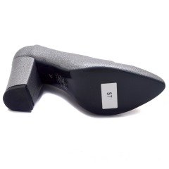 226-SR Sivri Uç Model Kadın Stiletto - Gri