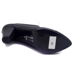 228-SR Sivri Uç Model Kadın Stiletto - Siyah
