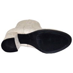 Kadın Stiletto Kışlık Bot - Bej