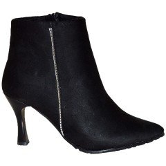Kadın Stiletto Kışlık Bot - Siyah