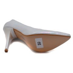 235-SR Sivri Uç Model Kadın Stiletto - Gri