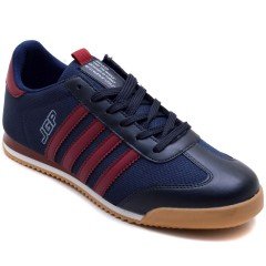 JGP-814 Erkek Spor Ayakkabı - Bordo/Lacivert