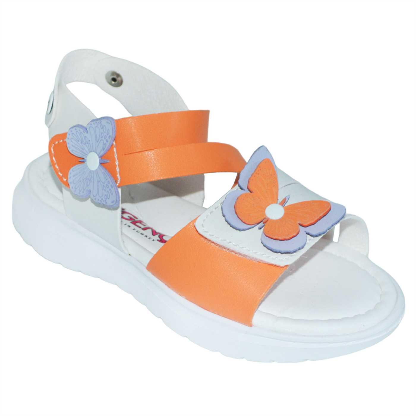 Patik Sandalet - beyaz/türüncü