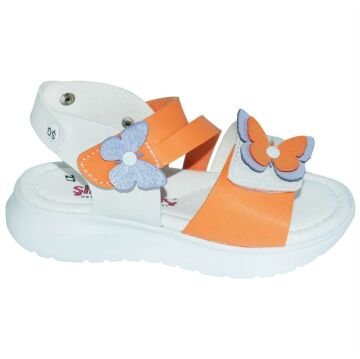 Patik Sandalet - beyaz/türüncü