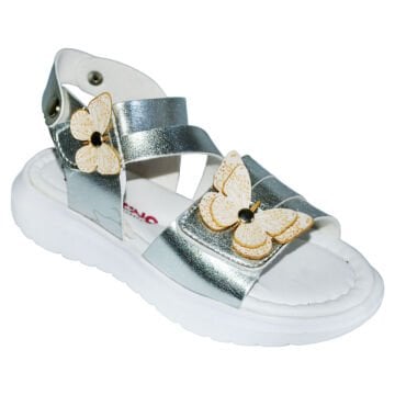 Patik Sandalet - gümüş/sarı