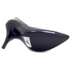 241-SR Sivri Uç Model Kadın Stiletto - Siyah