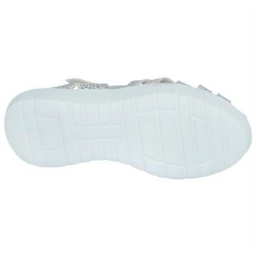 kapalı burun Patik Sandalet - gümüş