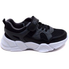 TOMKIDS-9 Filet Spor Ayakkabı - Siyah