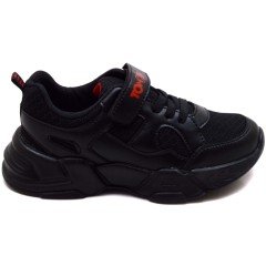 TOMKIDS-9 Filet Spor Ayakkabı - Siyah