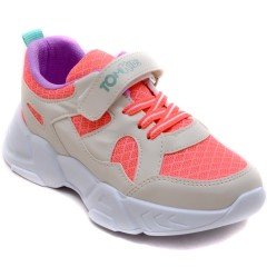 TOMKIDS-9 Filet Spor Ayakkabı - Krem