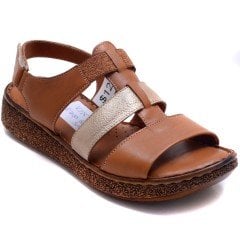 2020-8 LGND Kadın Sandalet - Taba (Deri)