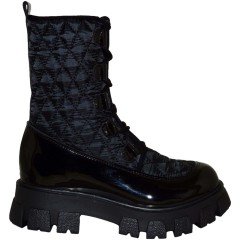 Kadın  Kışlık Fashion Bot - Siyah