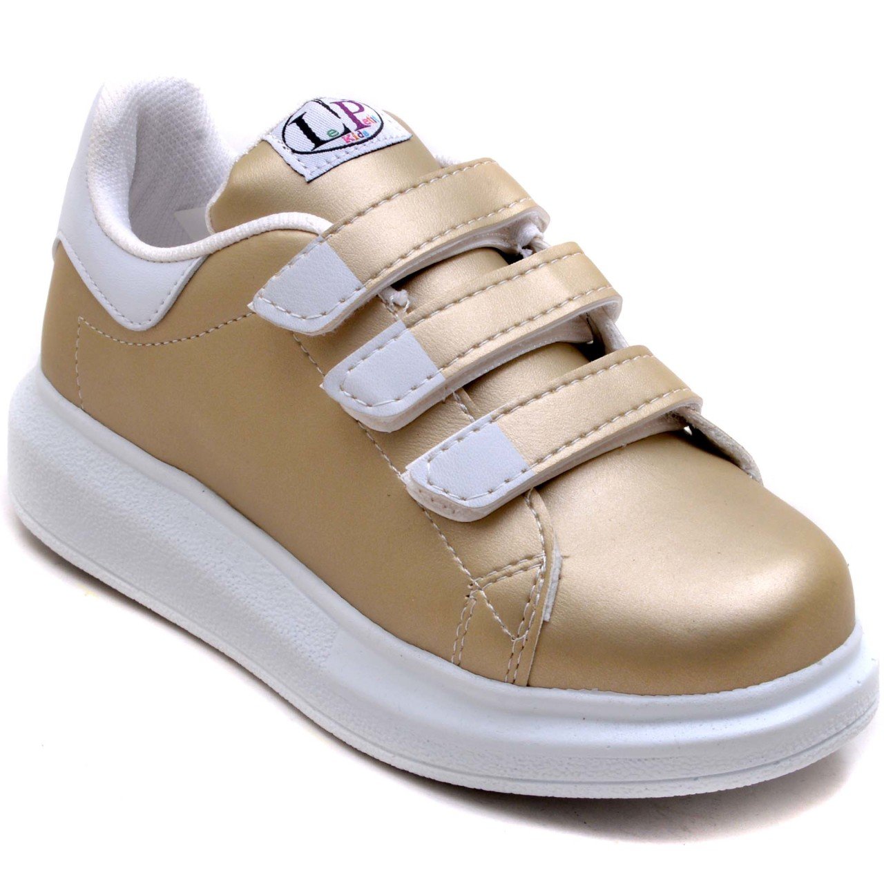LPT-109 Filet Düz Spor Ayakkabı - Gold