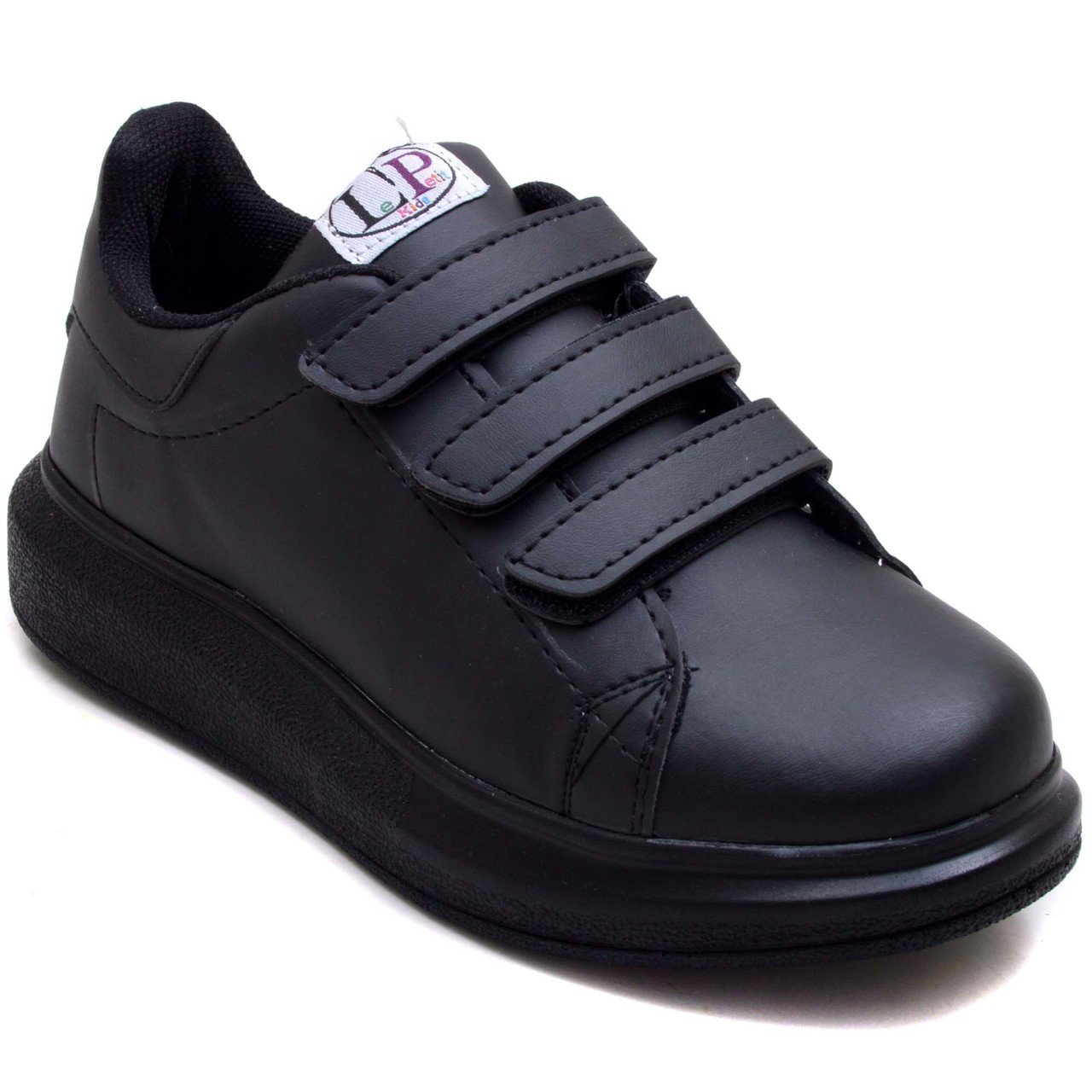 LPT-109 Filet Düz Spor Ayakkabı - Siyah