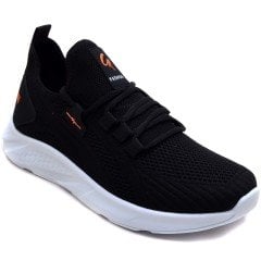 943-S Fashion Erkek Spor Ayakkabı - Siyah