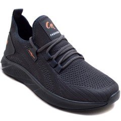 943-S Fashion Erkek Spor Ayakkabı - Gri/T