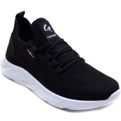 943-S Fashion Erkek Spor Ayakkabı - Siyah/B