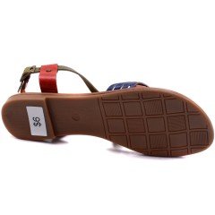 3-30 LG Yazlık Kadın Sandalet - Renkli