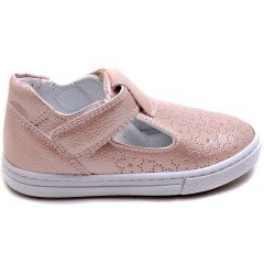 EYS-10 Cırtlı Bebe Sandalet - Yavruağzı
