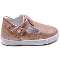 EYS-10 Cırtlı Bebe Sandalet - Krom