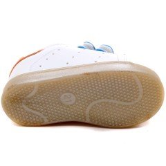 MDD-0 Çift Cırt Bebe Sneaker - Beyaz/T