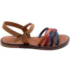 3-33 LG Yazlık Kadın Sandalet - Renkli
