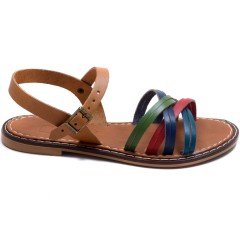 3-33 LG Yazlık Kadın Sandalet - Renkli