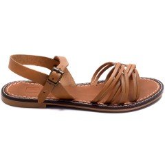 3-33 LG Yazlık Kadın Sandalet - Taba