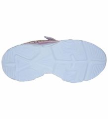 049 - NewciX Filet Spor Ayakkabı - Açık Mor/Bej