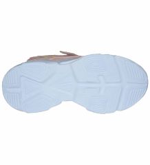 049 - NewciX Filet Spor Ayakkabı - Kraft/Açık Pembe