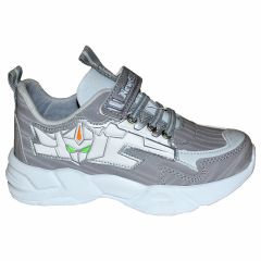049 - NewciX Filet Spor Ayakkabı - Gri/Beyaz