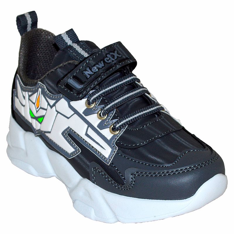 049 - NewciX Filet Spor Ayakkabı - Lacivert/Füme/Beyaz