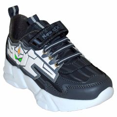 049 - NewciX Filet Spor Ayakkabı - Lacivert/Füme/Beyaz