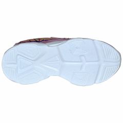 049 - NewciX Filet Spor Ayakkabı - Açık Mor/Bej