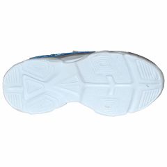 049 - NewciX Filet Spor Ayakkabı - Gri/Açık Mavi