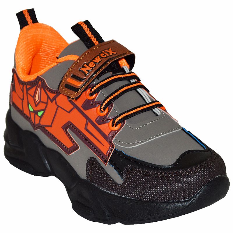049 - NewciX Filet Spor Ayakkabı - Haki/Kahverengi/Türüncü