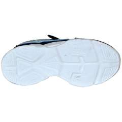 049 - NewciX Filet Spor Ayakkabı - Siyah/Sarı/Mavi