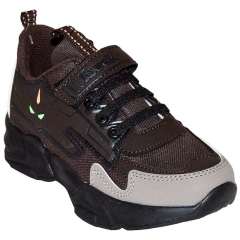 049 - NewciX Filet Spor Ayakkabı - Kahverengi/Hardal