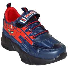 049 - NewciX Filet Spor Ayakkabı - Lacivert/Kırmızı
