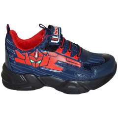 049 - NewciX Filet Spor Ayakkabı - Lacivert/Kırmızı