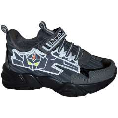 049 - NewciX Filet Spor Ayakkabı - Siyah/Gri