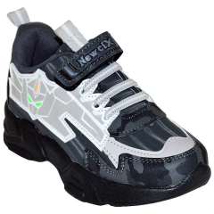 049 - NewciX Filet Spor Ayakkabı - Gri/Açık Gri