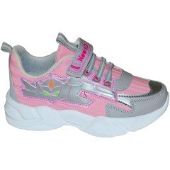 049 - NewciX Patik Spor Ayakkabı - Pembe/Gri