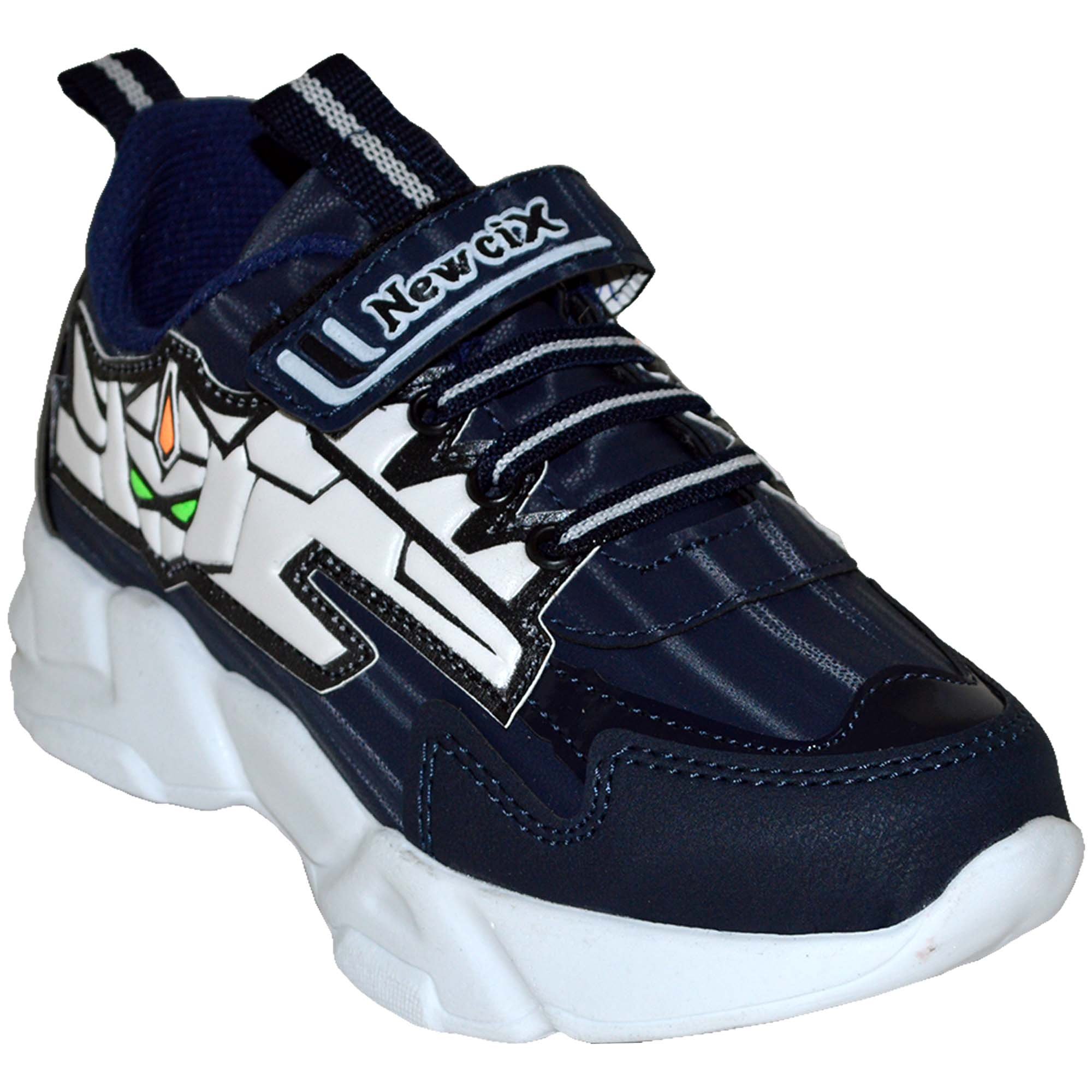 049 - NewciX Patik Spor Ayakkabı - Lacivert/Beyaz