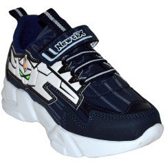 049 - NewciX Patik Spor Ayakkabı - Lacivert/Beyaz