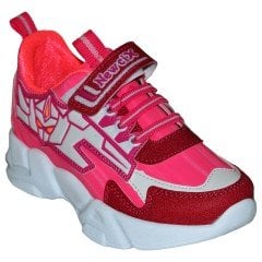 049 - NewciX Patik Spor Ayakkabı - Pembe/Kırmızı/Beyaz