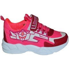049 - NewciX Patik Spor Ayakkabı - Pembe/Kırmızı/Beyaz